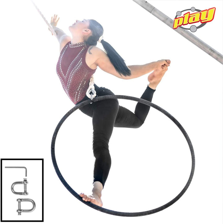 AERIAL HOOP + PAIR OF SHACKLES