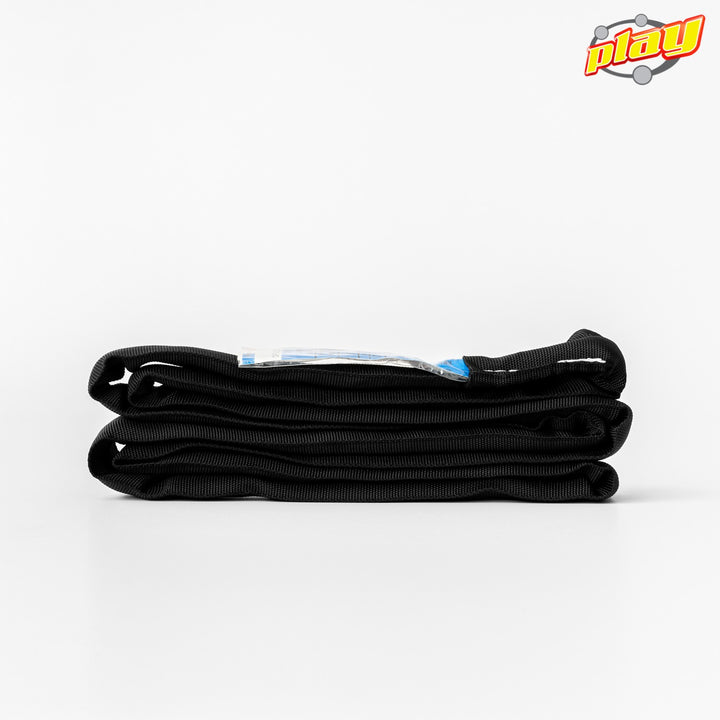 BLACK CIRCULAR POLYESTER FIBRE SLINGS COATED WITH DOUBLE SHEALTH